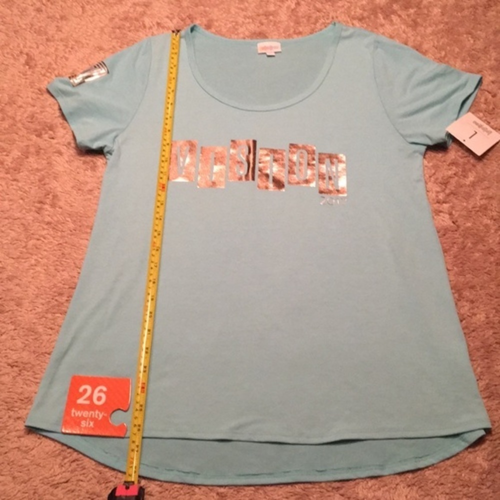 🔥4/$20 🌸NWT LULAROE Classic Tee - size ladies LG - Picture 4 of 5